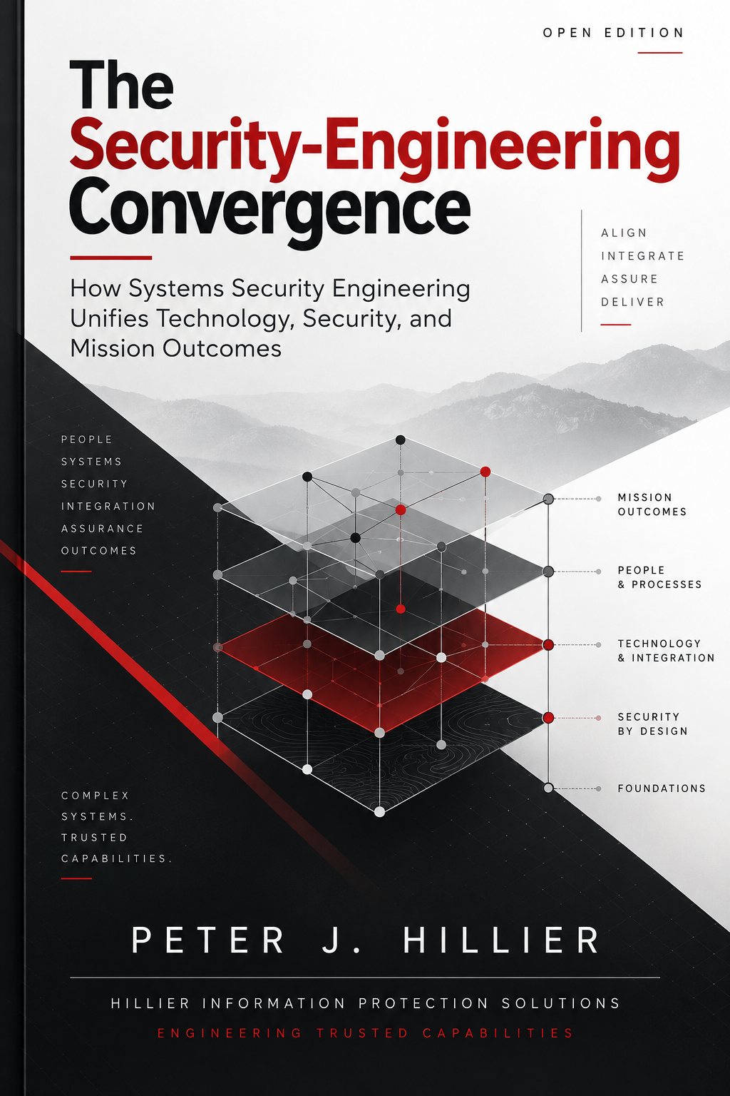 Cover artwork for The Security-Engineering Convergence by Peter J. Hillier